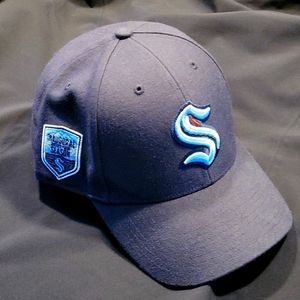 Seattle Kraken baseball hat inaugural season NWOT